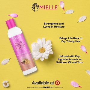 Use Mielle!!!! The Rice Water Moisturizing Milk can strengthen your hair's elasticity to help prevent hair damage while also creating shine and hydration for your natural hair.⁠ ⁠ Do you use our Rice Water Collection? | Mielle Organics
