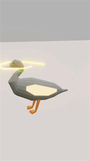 Duck 🦆 Modeling In Blender|| first time 👋🏻#shorts #3danimation #explore #fyp