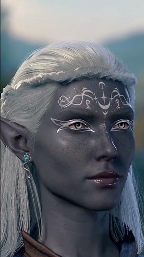 Seldarine Selune Drow #baldursgate3 #bg3 #charactercreation