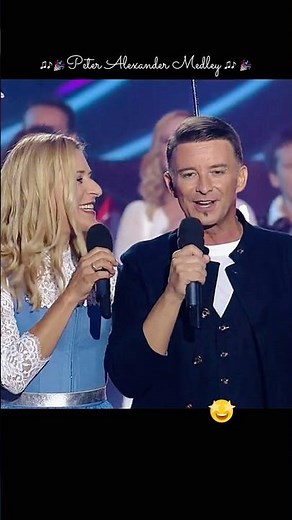 Peter Alexander Medley ✨ Stefanie Hertel & Marco Ventre ☀️ Wenn die Musi spielt #shorts
