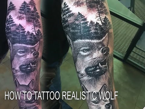 WOLF TATTOO REAL TIME