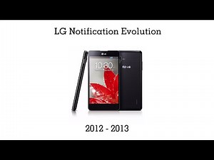 LG Notification Evolution