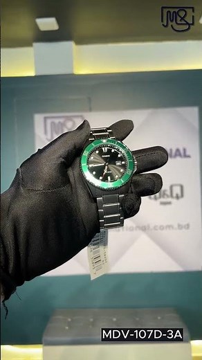 CASIO MDV-107D-3AVDF SILVER STAINLESS STEEL MEN'S WATCH #casio #watchreview #menswatch #107D