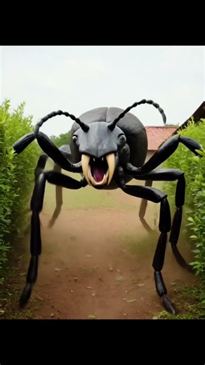 fear ant because they get connection #animals #villagelife #shorts #aishorts #shortvideo #reels