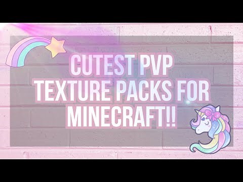 Top 5 CUTEST PVP Texture Packs!! {1.07K Special!!}