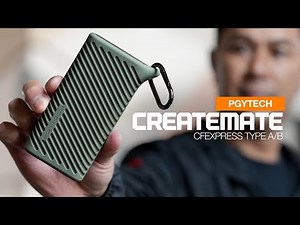 EDC Must Have - PGYTECH CreateMate CFExpress Type A & B Card Reader
