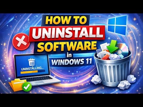 How to uninstall software in computer 🖥️ | How to uninstall software in window 11 and 10