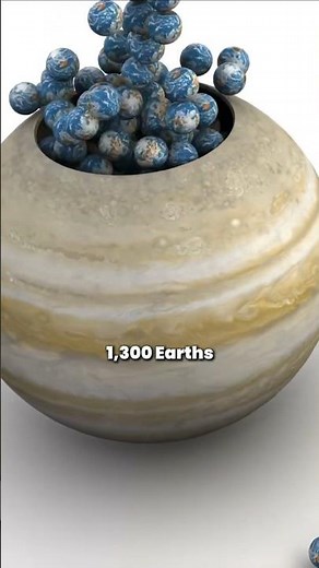 The Largest Planet Ever Discovered 😳 #space #universe #facts