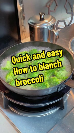 Cómo blanquear brócoli: Tutorial rápido y fácil
