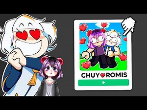 WE PLAY CHUYMINE AND ROMISGOMIS' LOVE GAMES ON ROBLOX 😮😳