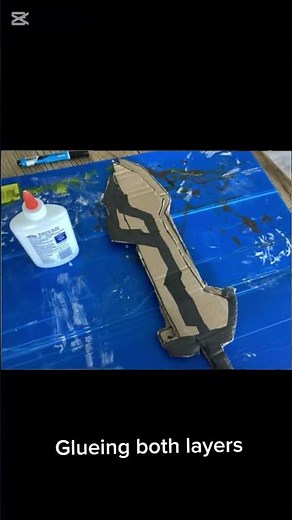 Making uttvm sword#skibiditoilet #diy #craft #uttvm