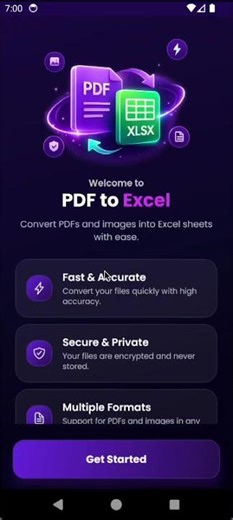 PDF to Excel Converter AI – Convert Images, PDFs & CSV to Excel Instantly
