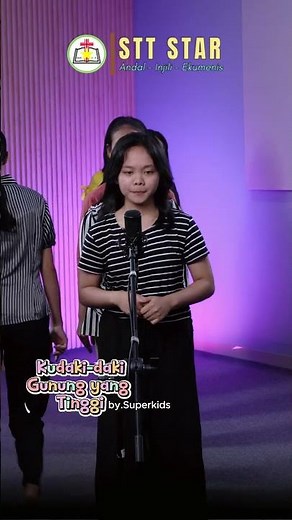 Karaoke Lagu Sekolah Minggu-Kudaki daki gunung yang tinggi by Superkids