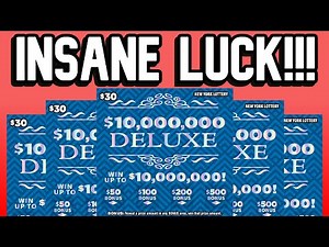 AMAZING SESSION! $180 Session PAYS OFF! TONS of WINNERS!!! $10,000,000 Deluxe | New York Lottery