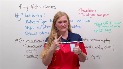32K views · 1.7K reactions | Are you a gamer? Why not learn English while you play video games? In this new video, Ronnie explains how video games can help you learn vocabulary, real dialogue, natural speech, slang, and more!  | engVid | Facebook