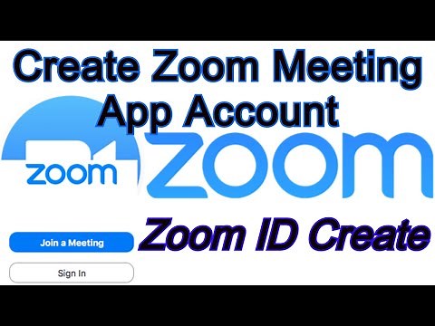 How To Create Zoom Meeting App Account | Create Account On Zoom | Sign Up for Zoom