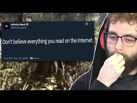 INFINITY WARD said we're wrong lol