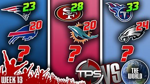 2022 NFL Week 13 PICKS, PREDICTIONS & PRIZES! TPS vs THE WORLD!!! - The Global Herald