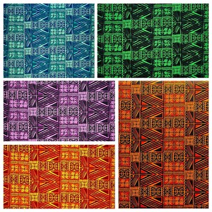Traditional Polynesian Tapa Fabric | Light Barkcloth - Etsy