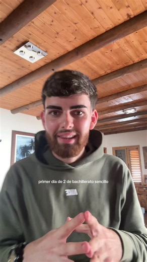 Primer día de 2º de bachillerato: primer día de 2 de bachillerato sencillo