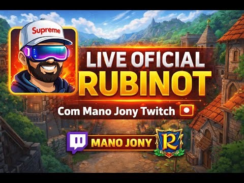 🎯 META 4K INSCRITOS! RubinOT AO VIVO – Caçadas Insanas, Evolução e Muita Zueira 😎