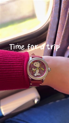 This was such a beautiful day! & the highlight from this trip was definitley my Flying Ace Snoopy watch from @AVI-8 ! You can find it at the 🔗 in my bi0! #snoopy #peanutsgang #avi8 #avi8watches