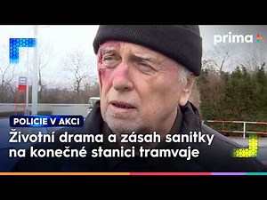 Podezřelý opilý muž vrávorá na konečné tramvaje | Policie v akci