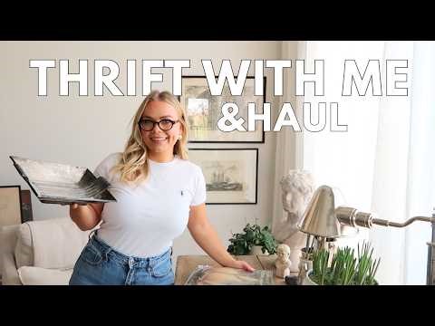 SPRING Thrift Shop With Me & Haul! Spring Home Decor Update!