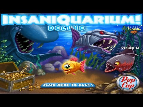 Insaniquarium Deluxe // Full Game 100% Walkthrough (Adventure)