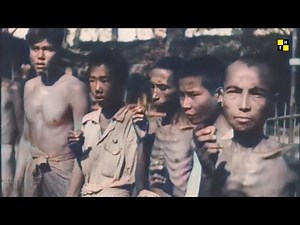 1945 Footage | The Fate of Romusha on the Thailand–Myanmar Death Railway | Japan's WWII Atrocities