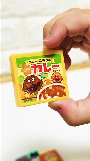 カレーパンマンのカレー🍛クリームパンダのアイスにクッキー🧡アンパンマンと食べよ✨#アンパンマン #anpanman #バイキンマン #shorts