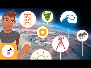 NATURAL DISASTERS  Compilation  Hurricane, Drought, Tsunami, Storm, Earthquake, Avalanche... - Videos For Kids