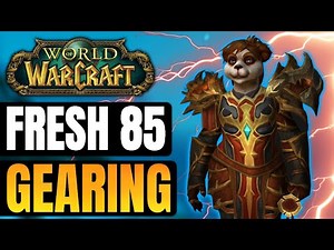 Gear Up Quickly in The Mists of Pandaria Pre Patch