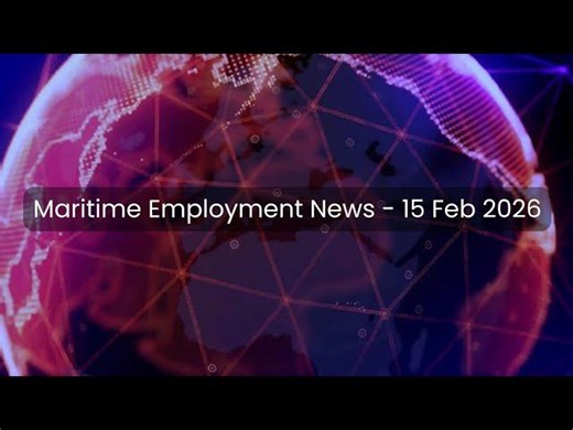 Maritime Employment News 15 Feb 2026 | #maritime #employmentnews #tstjobs | Capt Virendra Mishra