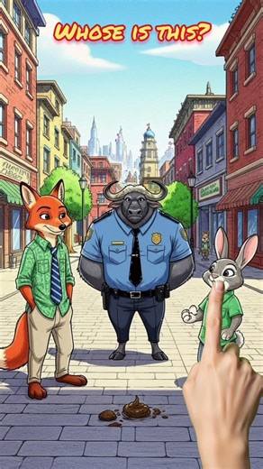 Whose is this? #animation #zootopia #poop