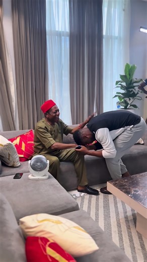 Adedimeji Adetola Lateef on Instagram: "It was an honour to meet the legendary Nkem Owoh @osuofia_nkemowoh on set. Working alongside such icons, whose immense talent and enduring legacy have reshaped Nollywood forever, always brings a uniquely memorable and special feeling. Sir Nkem Owoh’s impact on the industry is timeless and will never be forgotten. Wishing you sound health and a happy life. Thank you for all you have done and continue to do for Nollywood , our great ancestor @osuofia_nkemowo