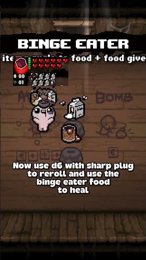 Simple but yet practical build in binding of isaac