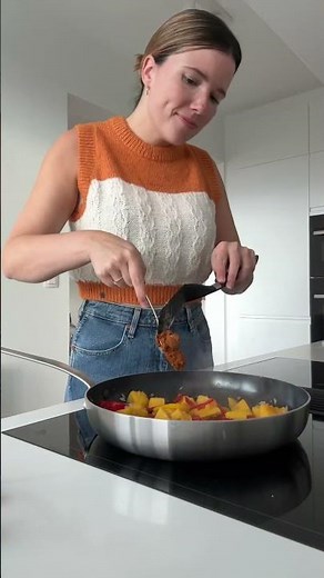 Recept scampi curry met mango 🦐🥭 #recept #comfortfood #libellelekker #curryrecipe