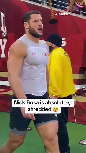 Nick Bosa's Impressive Physique on Display!