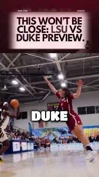 #5 LSU vs Duke pregame breakdown