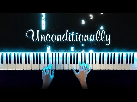 Katy Perry - Unconditionally | Piano Cover with Strings (with Lyrics & PIANO SHEET)