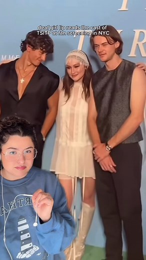 Jackie G on Instagram: "WHAT TEAM?? . #thesummeriturnedpretty #tsitp #teamconrad #teamjeremiah #cousins #belly #lipreadinggirl #lipreading #deaf #deaftok #deafcan #deafcommunity #deafculture #deafworld #deafawareness #hardofhearing #hoh #signlanguage #tismejackieg . Disclaimer: Lipreading is not a reliable form of communication, all statements are alleged. 🫶"