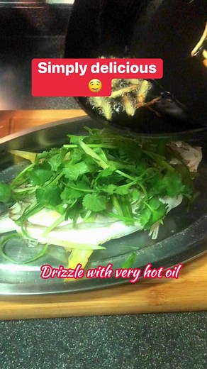 3.3M views · 10K reactions | Soy ginger steamed fish #steamedfish #chinesecuisine #cantoneserecipe -#fishrecipe #easyrecipe #fyp #reelsfb #reelsviral #viralrecipe #tiktokviral #foodporn #soygingersteamedfish | RAC Foodie | Facebook