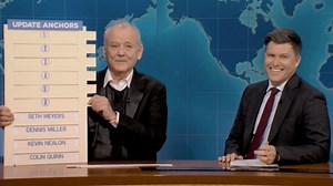 Weekend Update ft. Bobby Moynihan, Cecily Strong, Fred Armisen, Vanessa Bayer, Bill Murray – SNL50