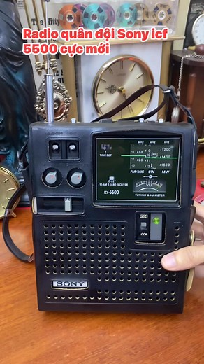 333K views · 3K reactions | ĐÃ BÁN Chi tiết tại https://youtu.be/p_IGLDbtZgo?si=L8ay05Xgj-JQRKbQ sony icf 5500 #radio #cassette #radiocassette #shortvideo | Vô Thường Cassette | Facebook