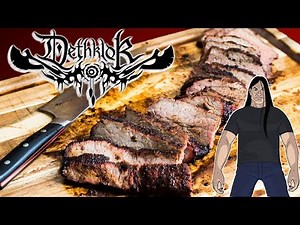 How to Make Dethklok BBQ Bloodtrocuted Dethbeast !! ( Coffee & Red Wine BBQ Tri-tip)