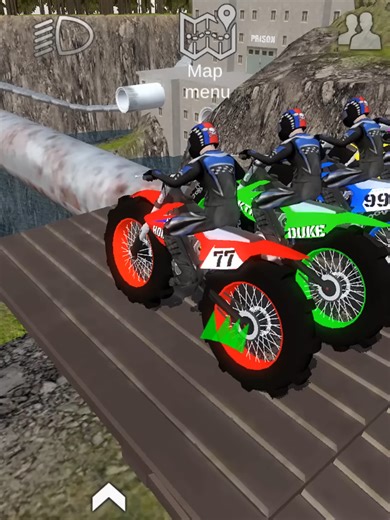 Daring Motocross Stunt Racing in 3D Simulator