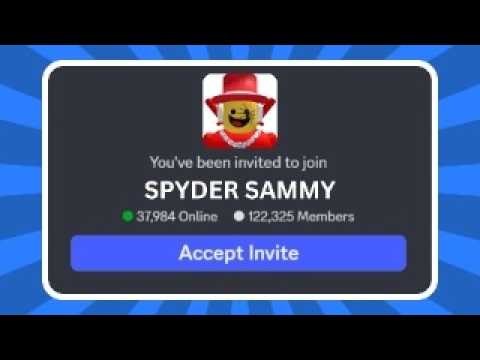 How to Join SpyderSammy Discord Server