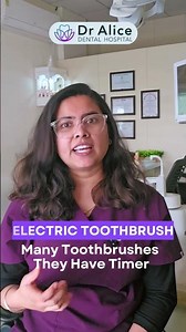 Electric Toothbrush vs Manual Toothbrush explained by Dr Alice Dental Hospital