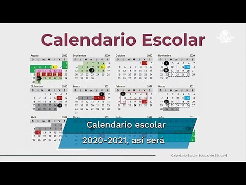 SEP anuncia calendario escolar 2020-2021